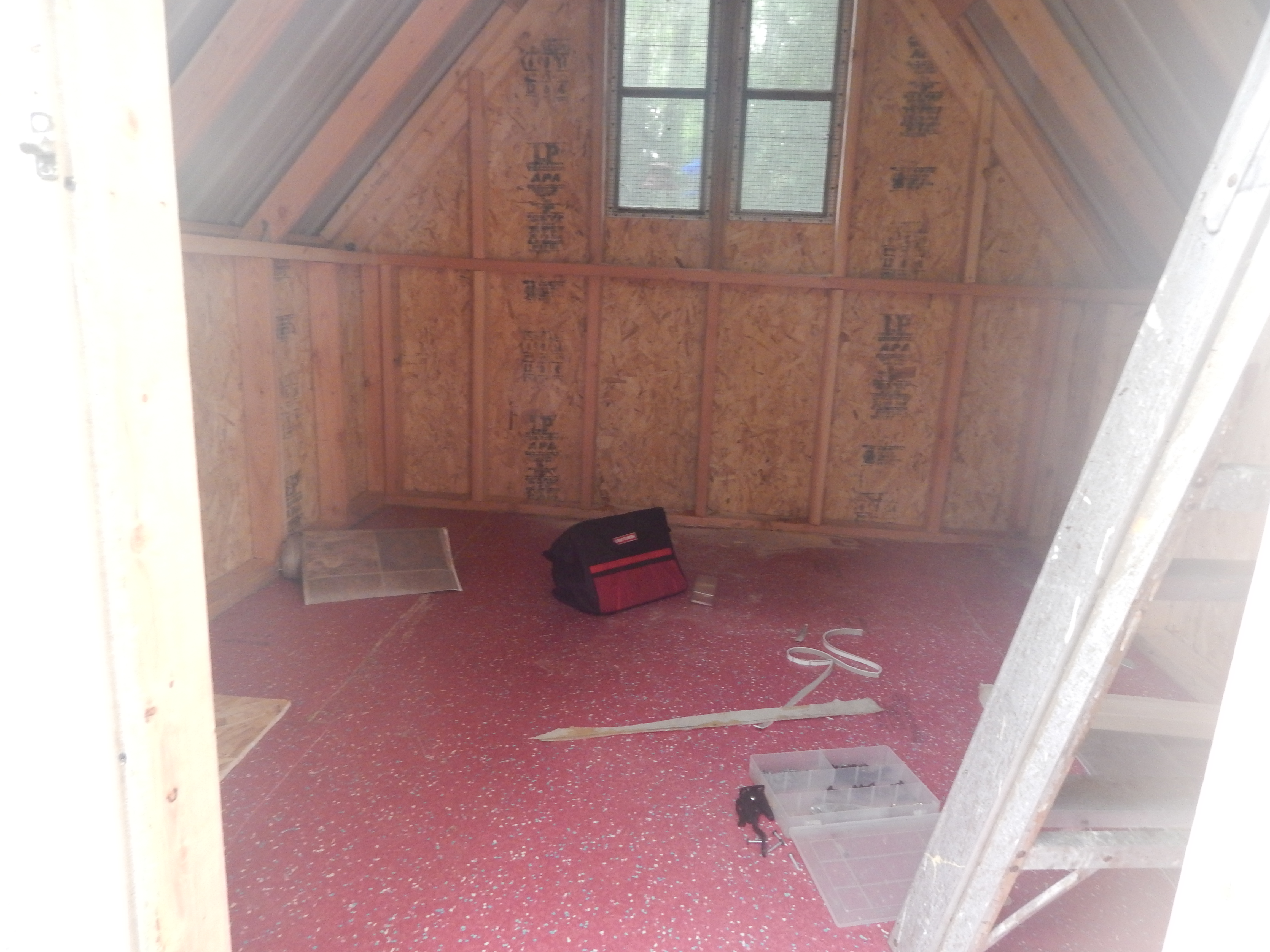 The Floor is done, well as good as it is going to get.