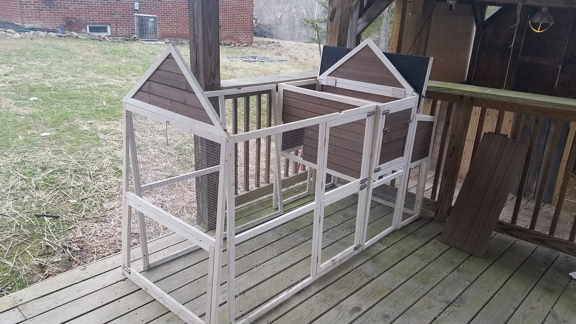 The future home for the ducklings: The old chicken house