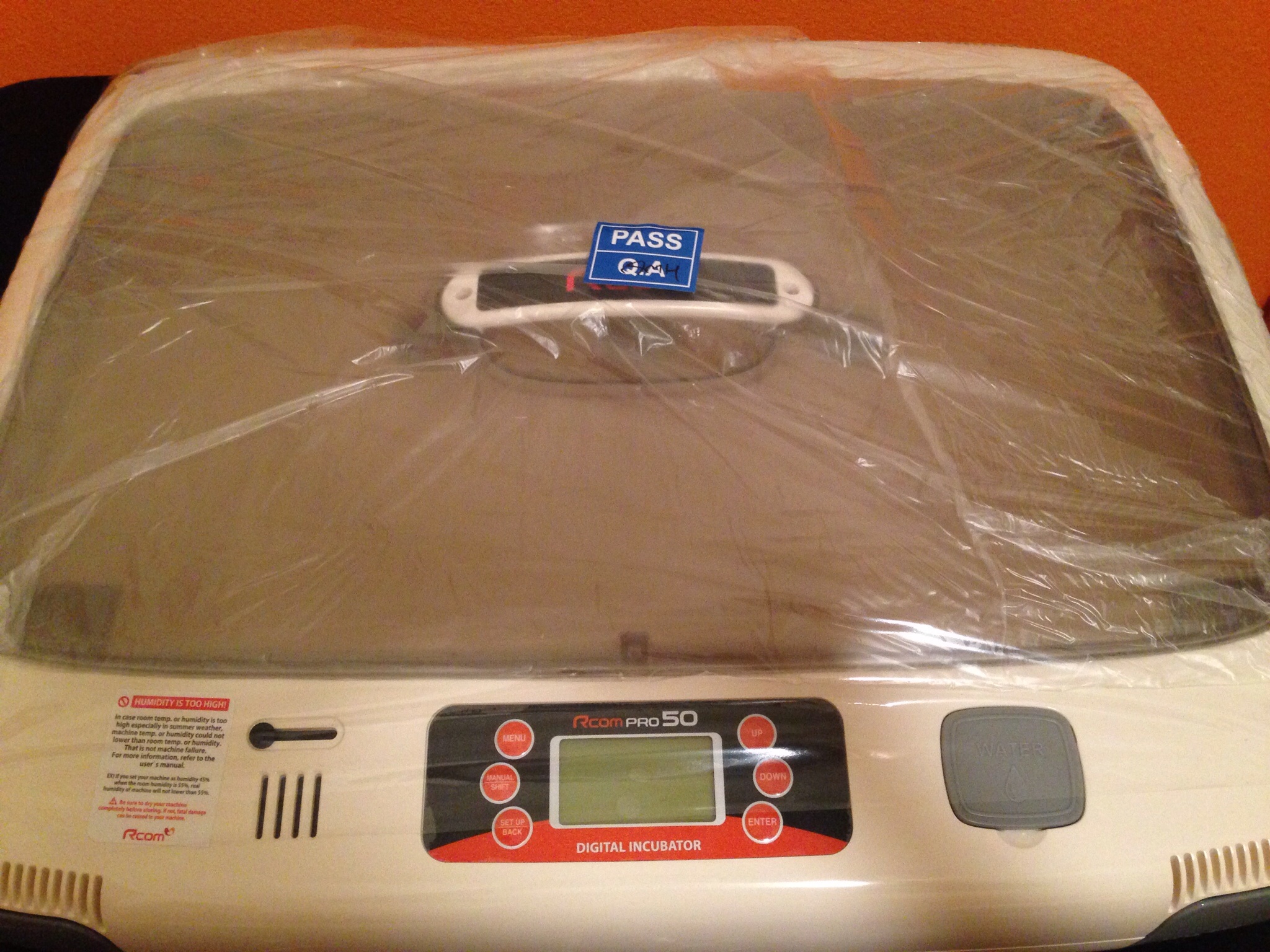 "The Hatchinator" has arrived! Ordered it Feb. 12