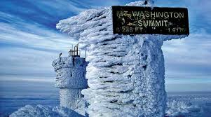 The ice covering Summit is called Rime Ice and it has to be shipped away so that the instruments work properly no matter what the weather conditions are like.  They have rope fences that they can hold onto that are held to the ground threw needle like rods that they hammer into the stone.