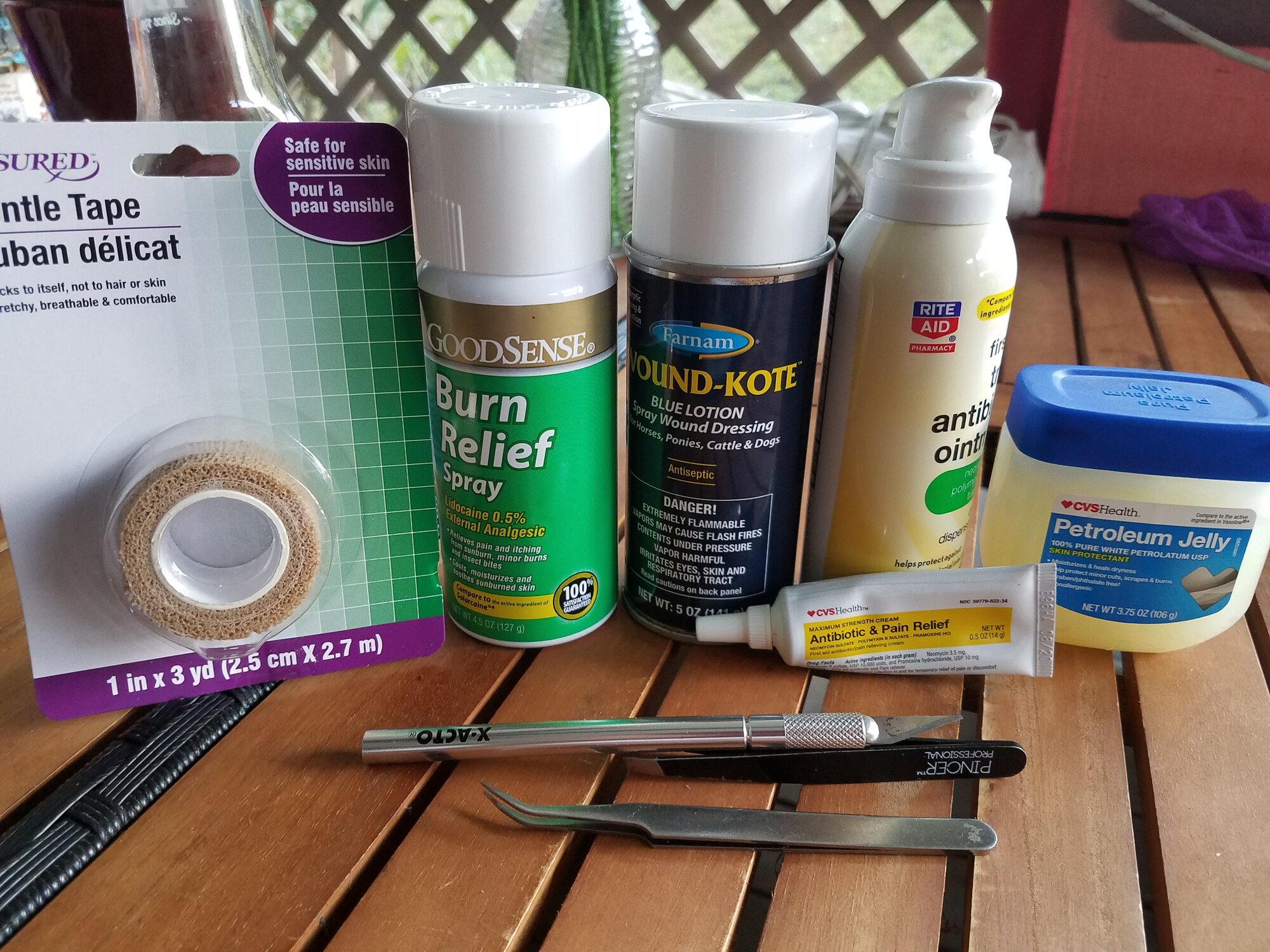 The instruments of torture