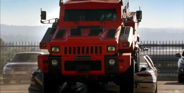 The Marauder. Surprisingly attractive and perfect for driving through those riot zones.
