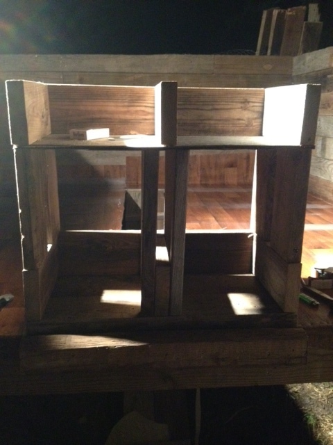 The nest boxes (4)
