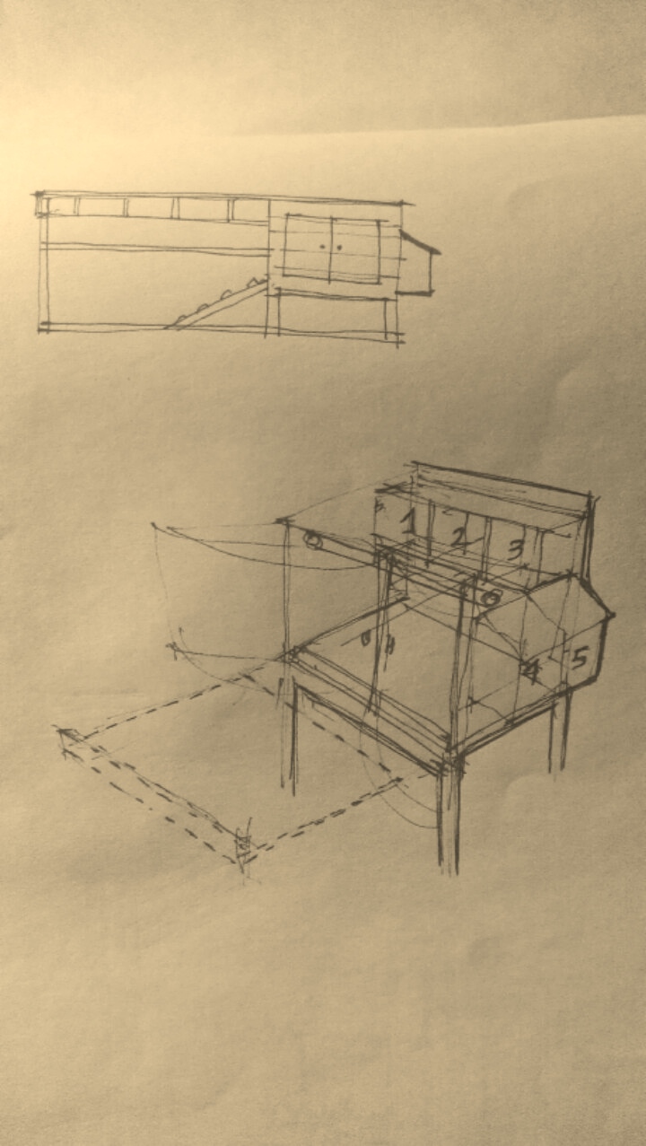 The next potential Chicken Coop for a larger chicken community. :) 
Very Conceptual