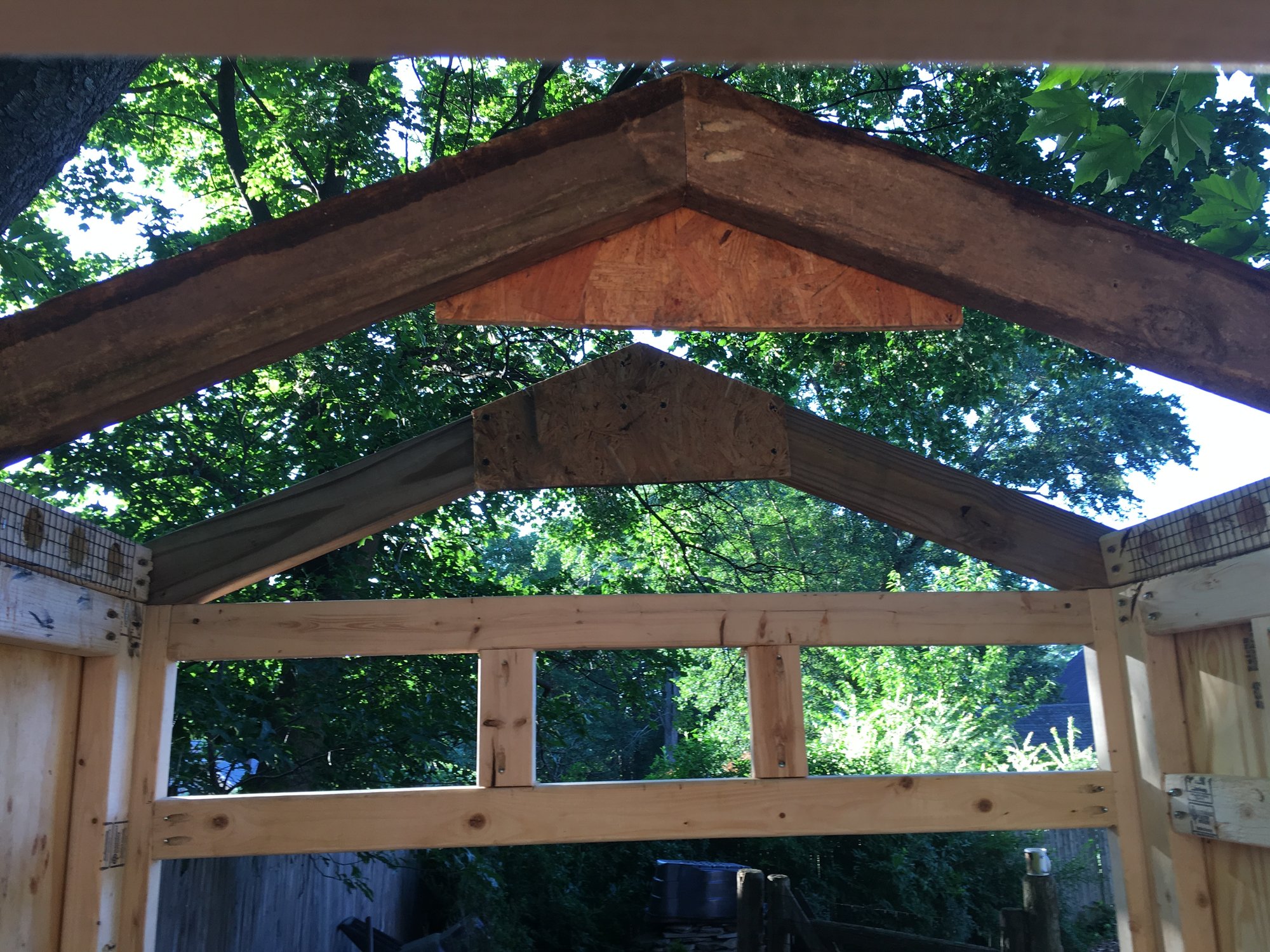 The roof structure