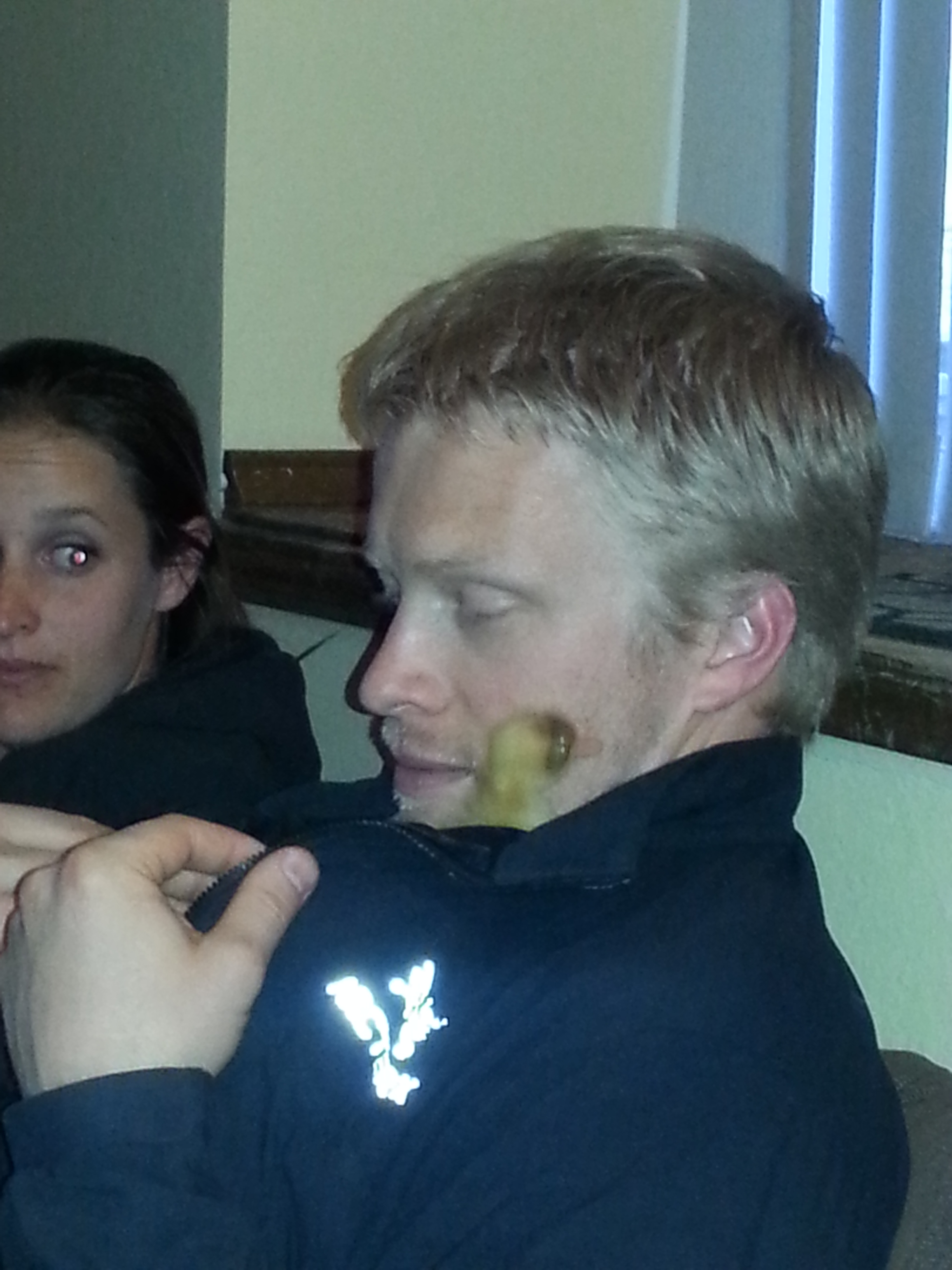 The runner duckling with my sisters BF