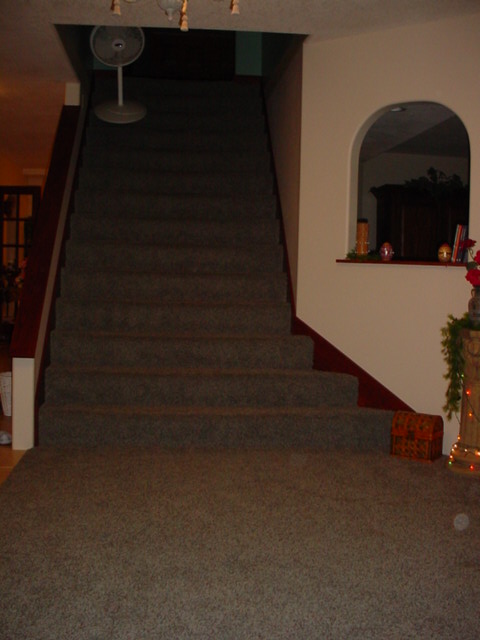 The same area finished.