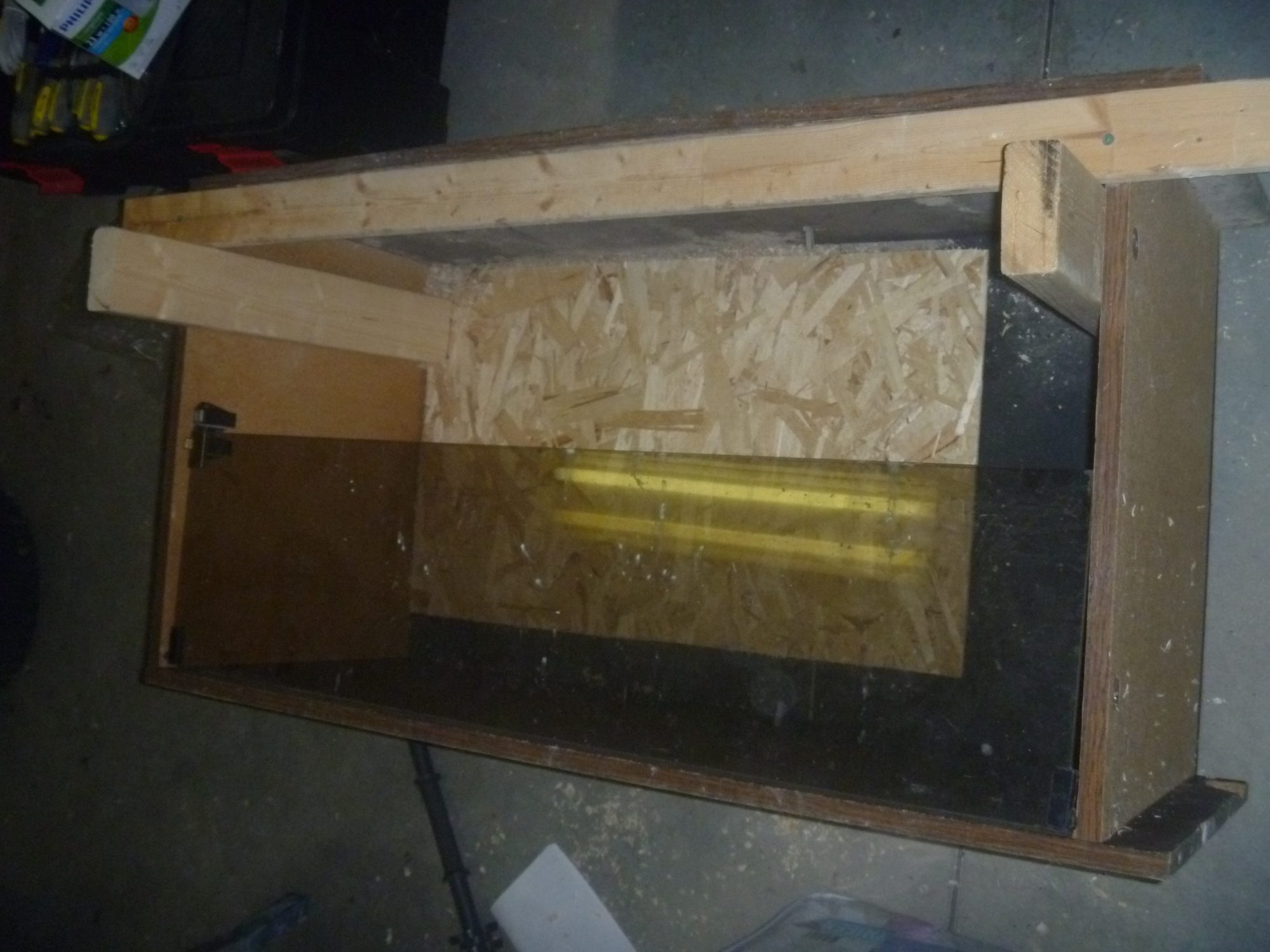 The start of the Brooder