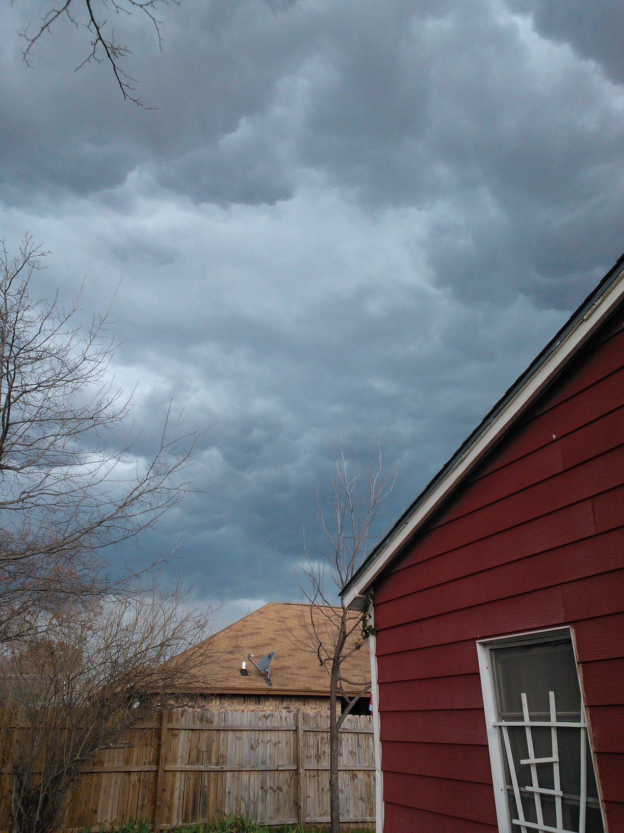 The storm moving in today 1/29/13