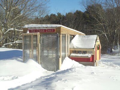 The winterized "Chick-Inn"!