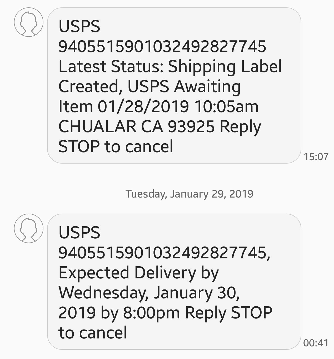 They are on their way