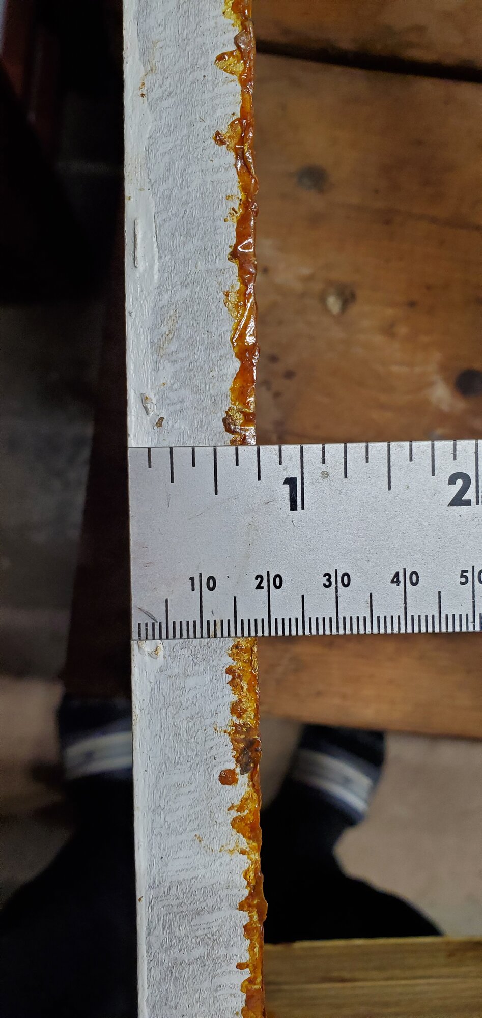 Thickness of bee-box walls
