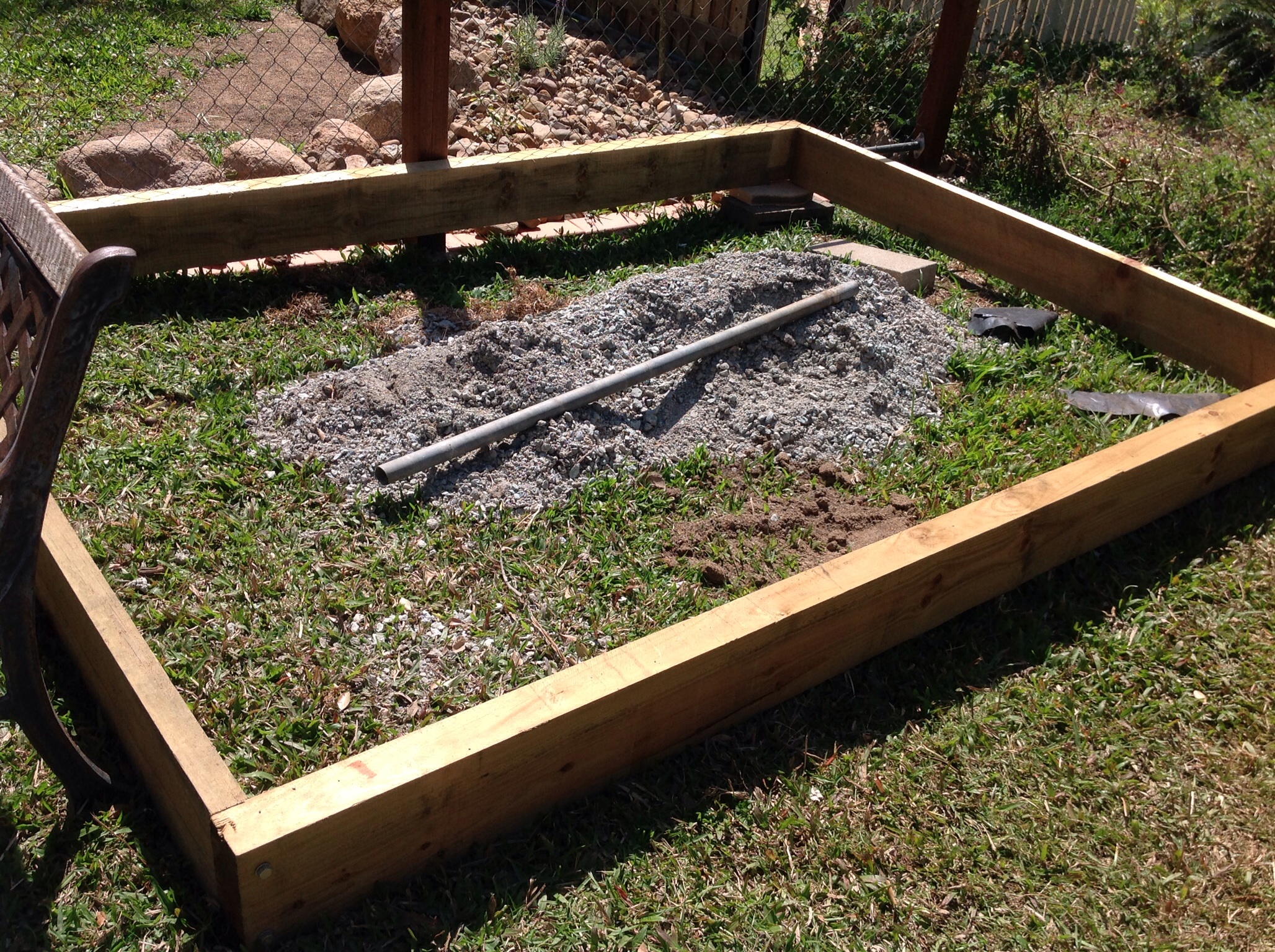 This is the framework and body of the coop.