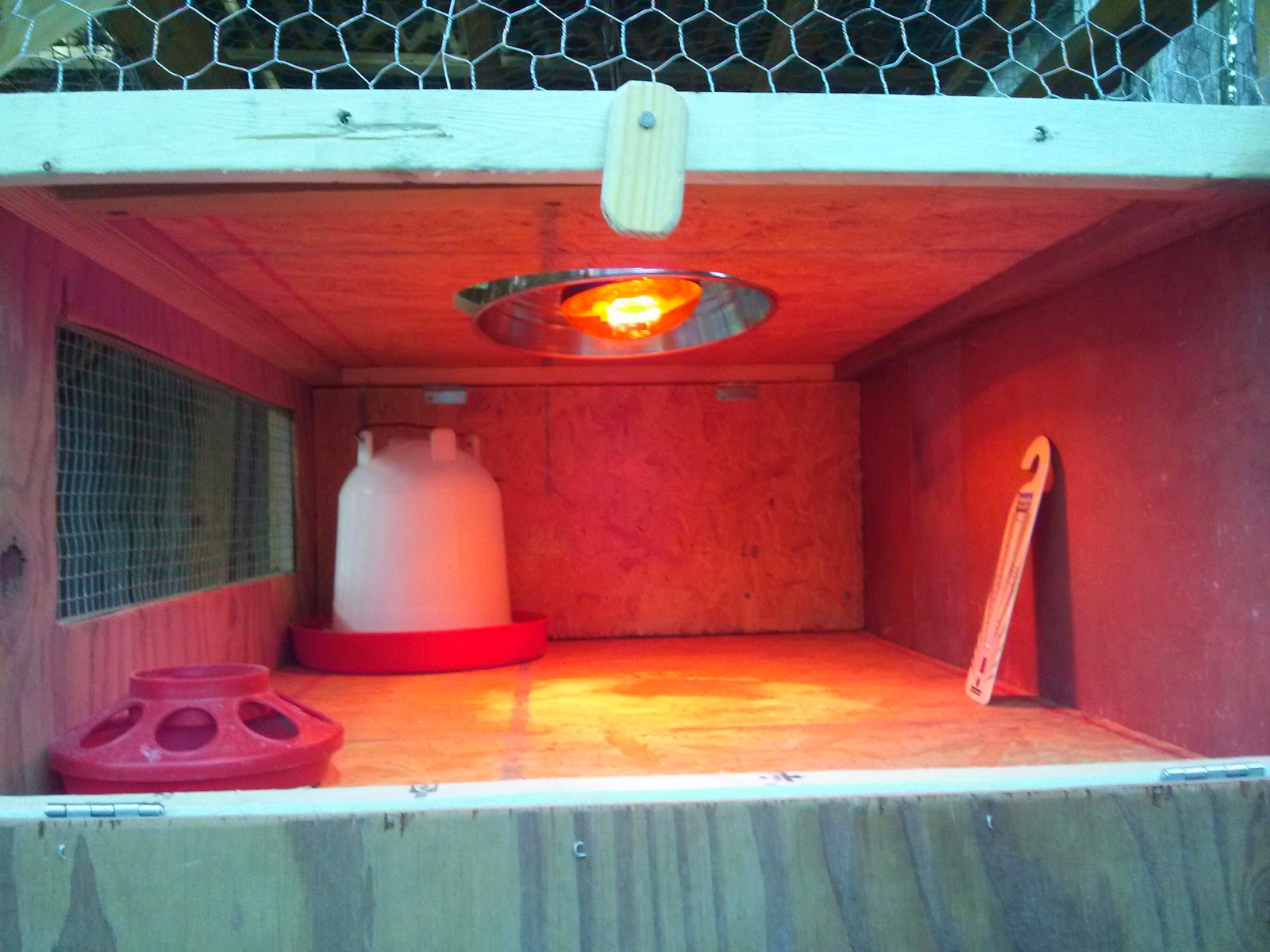 This is the inside looking through the open front door.