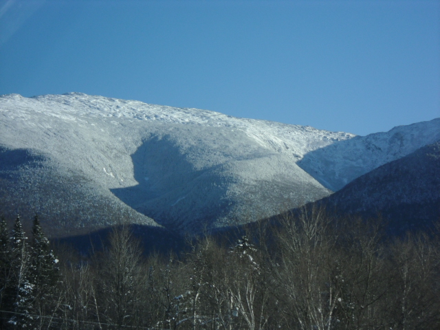 This is the Kilkenny Range that is in Lancaster, just 24 miles from home.  The thing is, it's only the end of October!