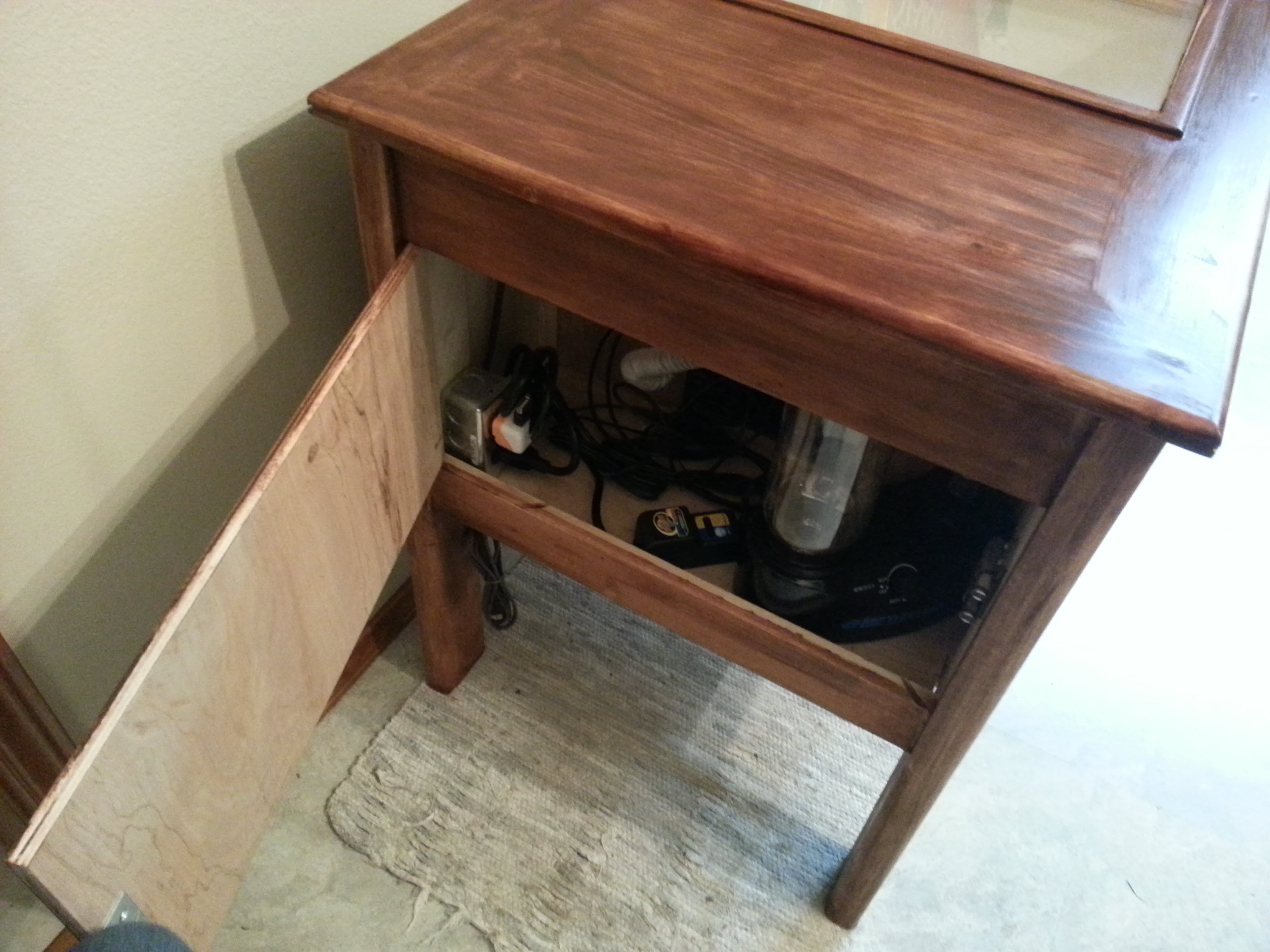 This is the plenum - and where all the "junk" is stored for it to work.