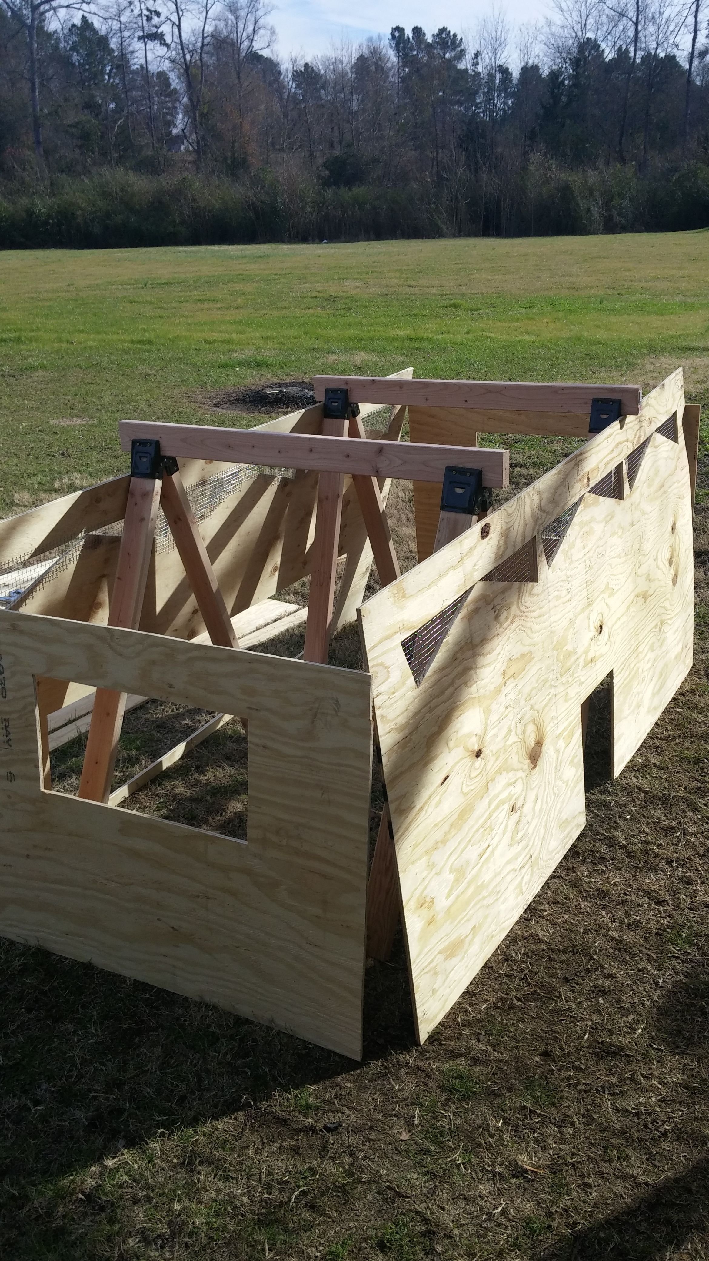 This is when I realized the doors had been cut wrong.