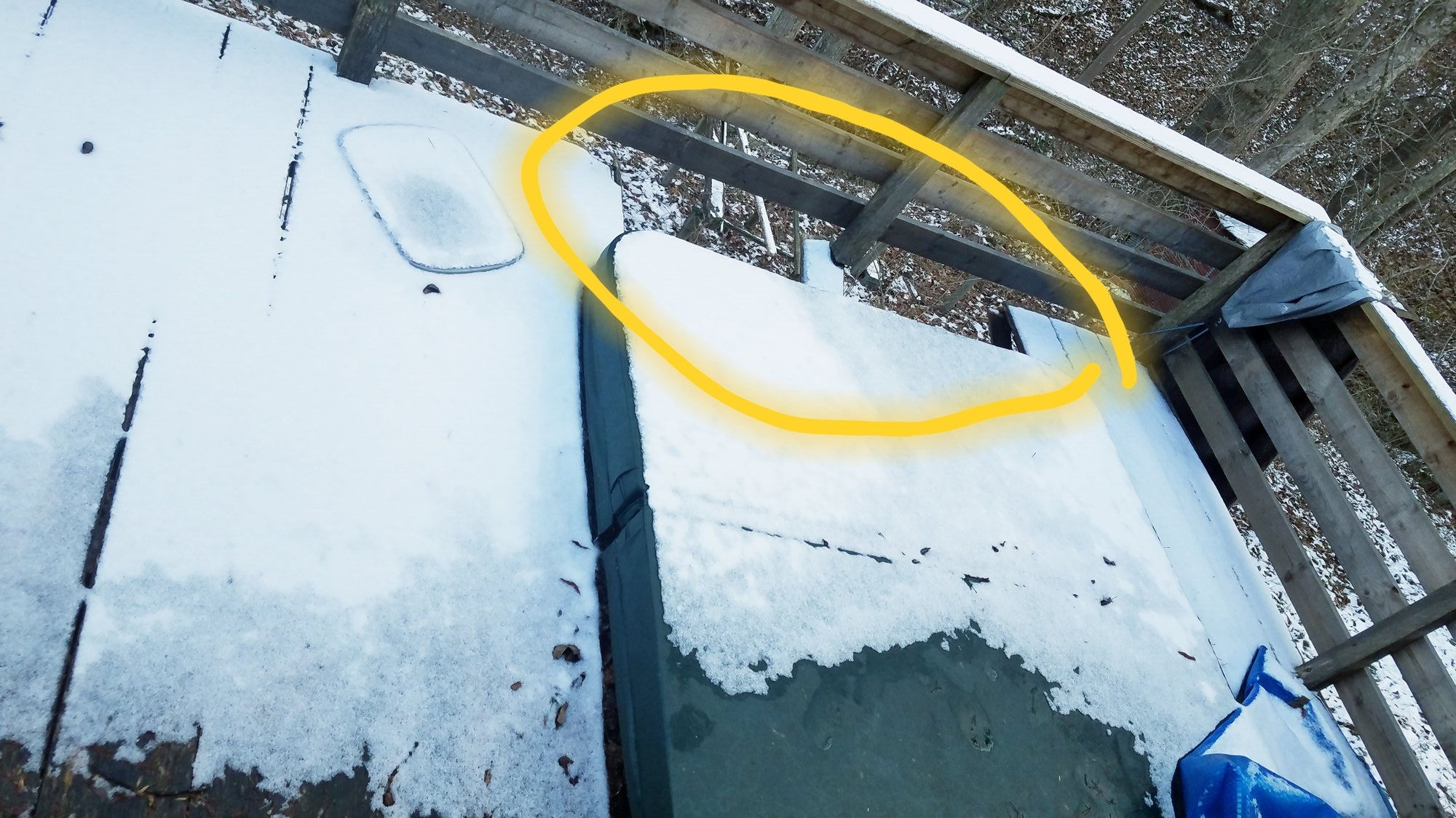 This is where the floor fell out.