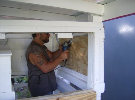 Time for some custom trim....