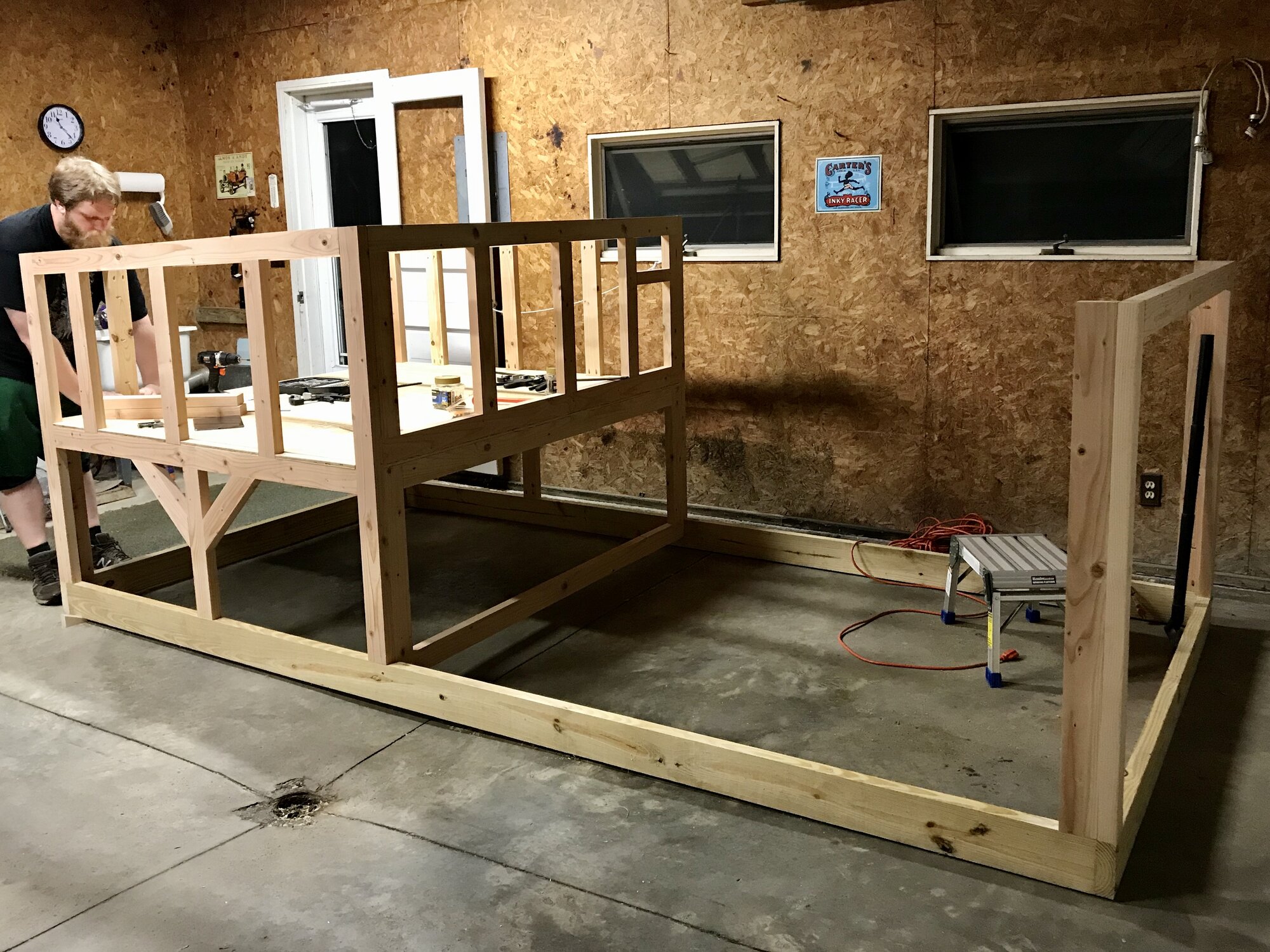 Tractor frame