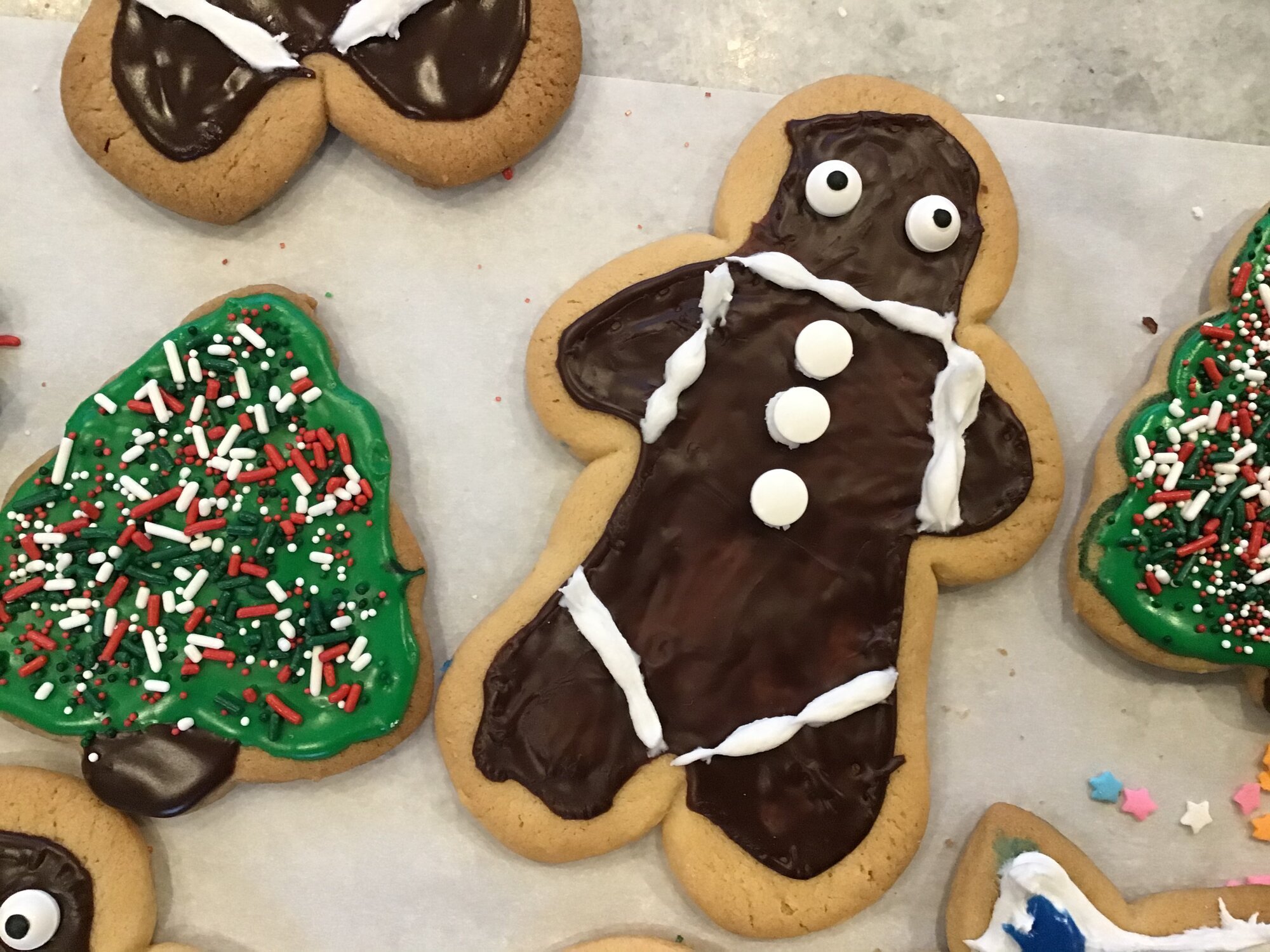 Tree & Gingerbread man
