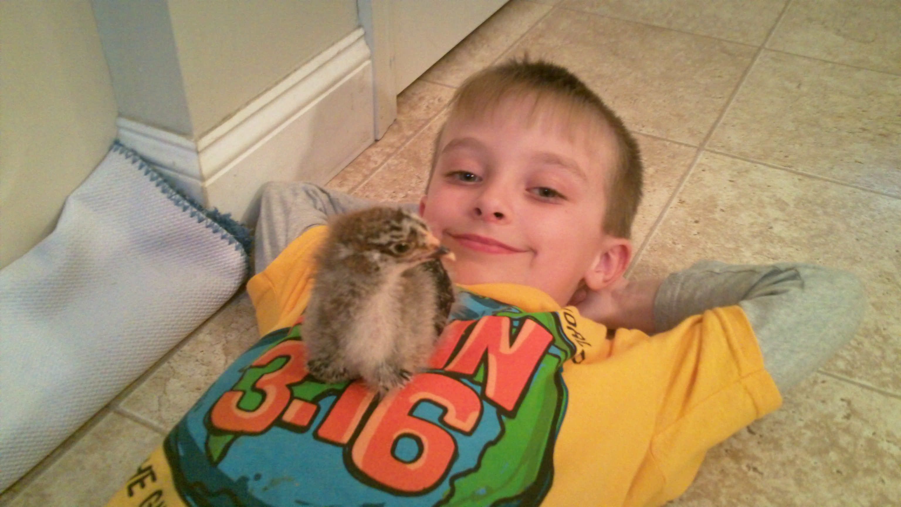 Trevor and Fuzzy Feet