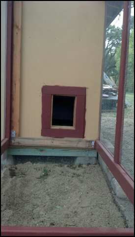 Trim painted