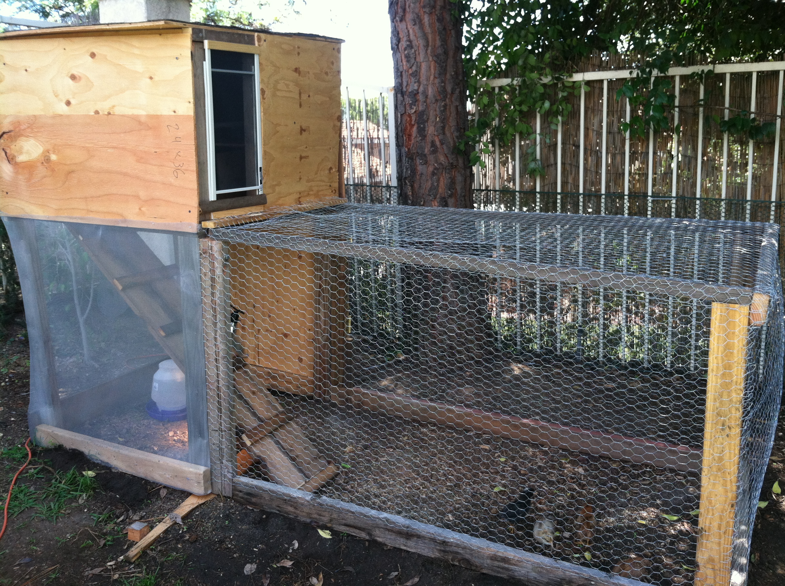under construction!  Flat roof.