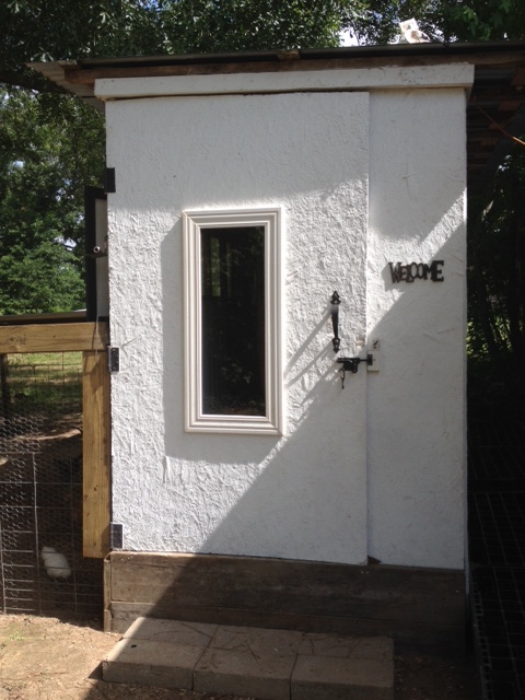 upclose of my hen house