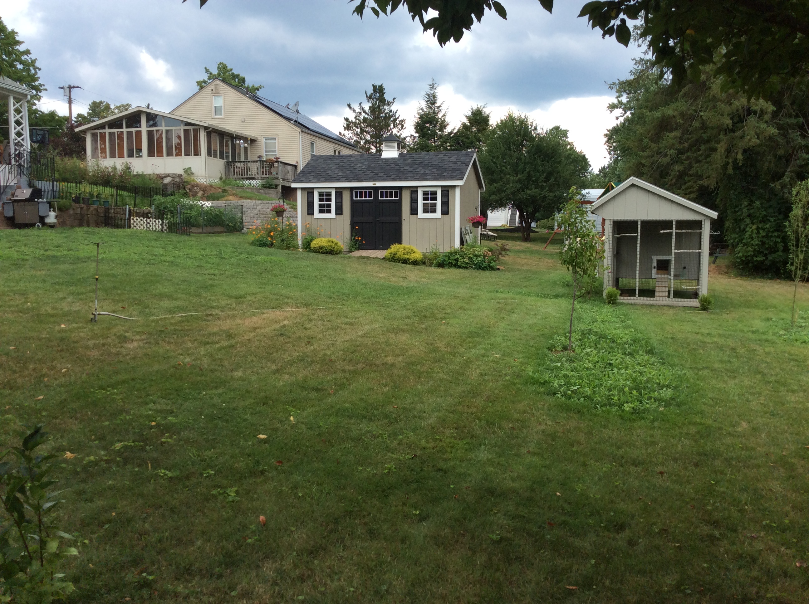 View from side street (live on corner lot)