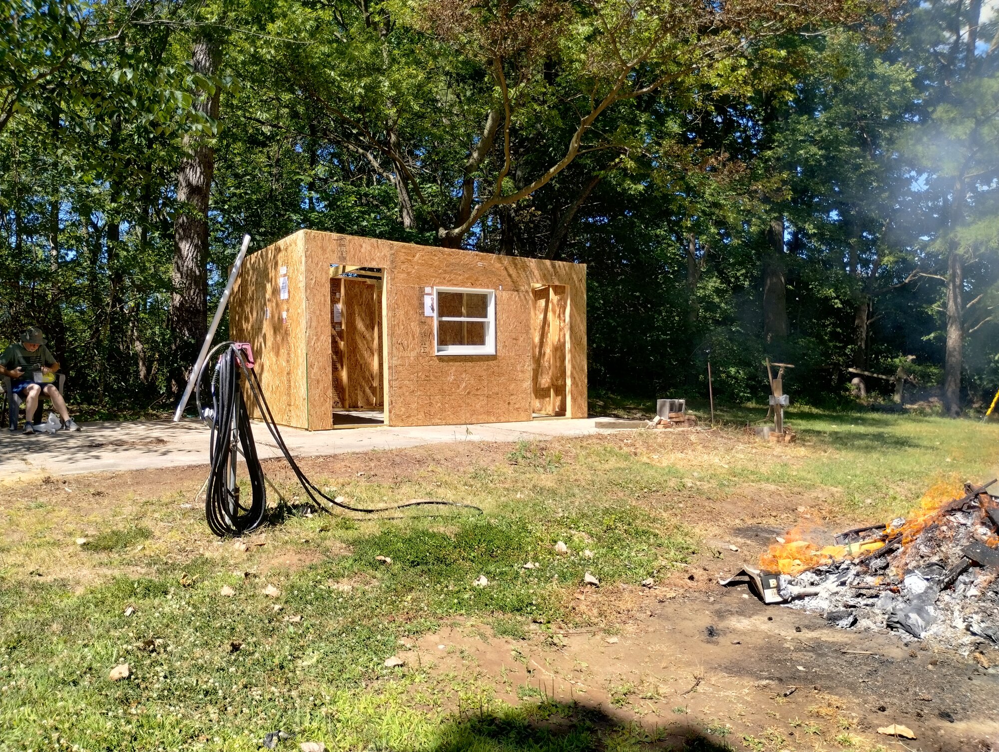 Walls and window up