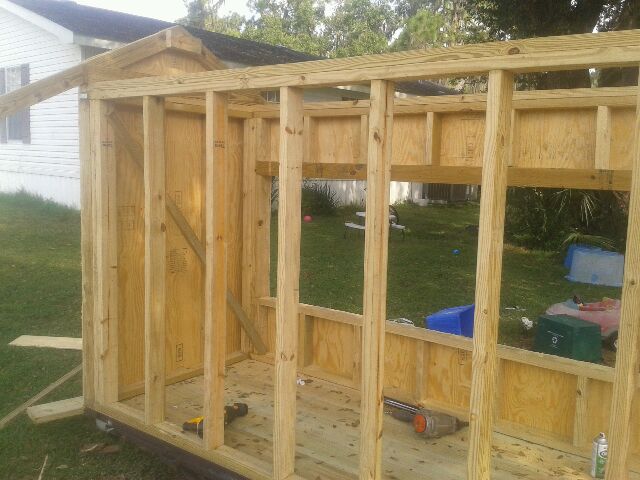 walls going up