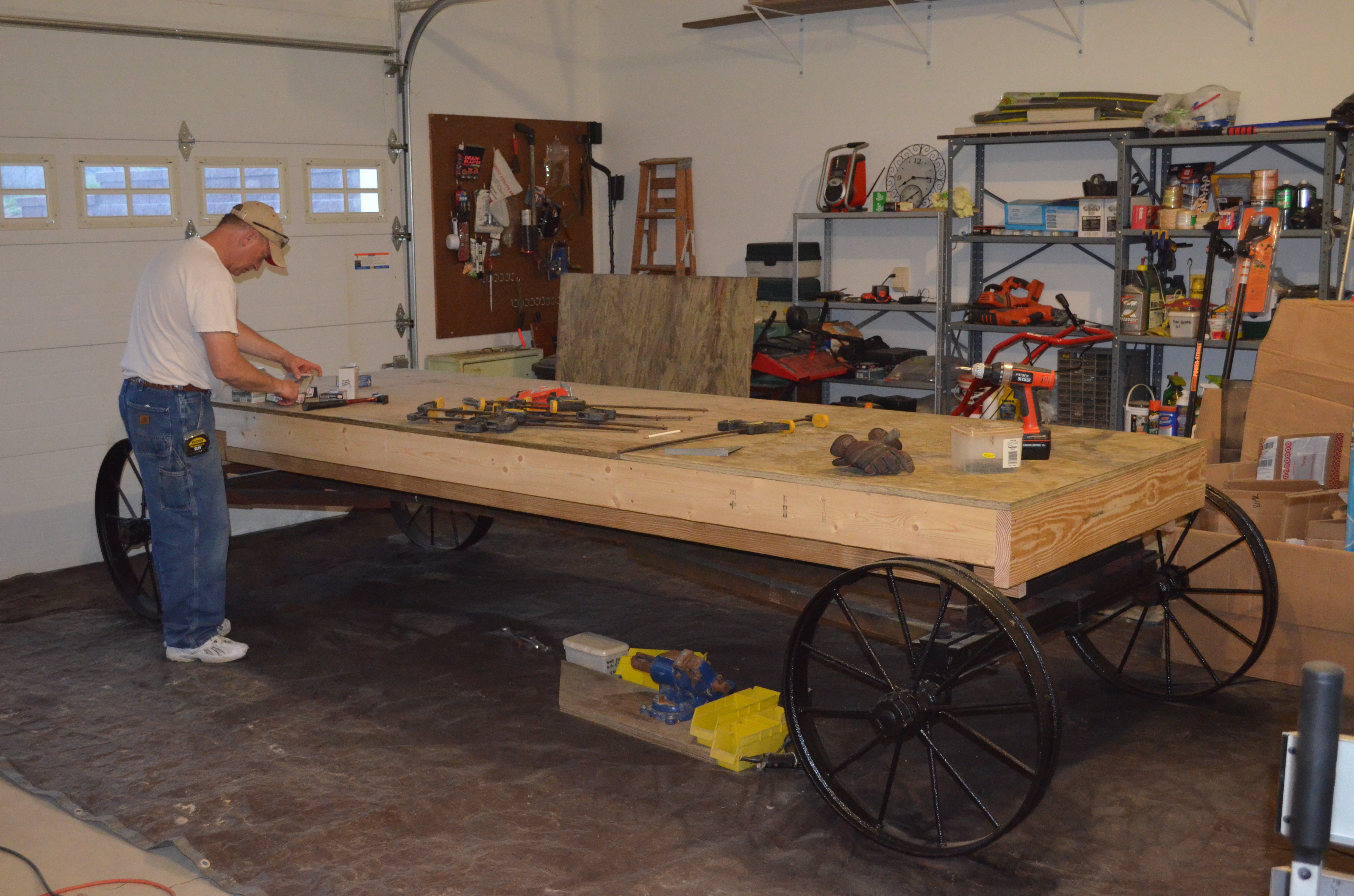 We built a floor.