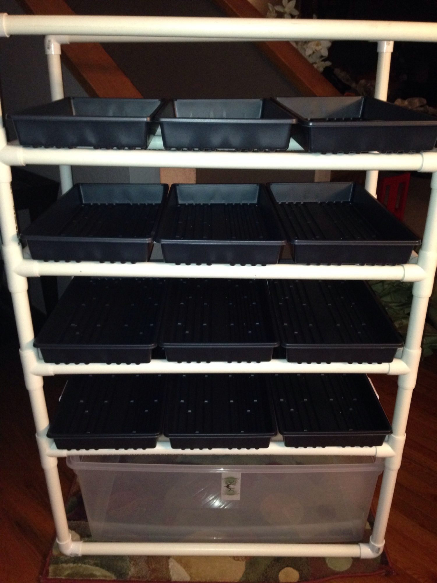 We got an extra tray--can't wait to start sprouting!