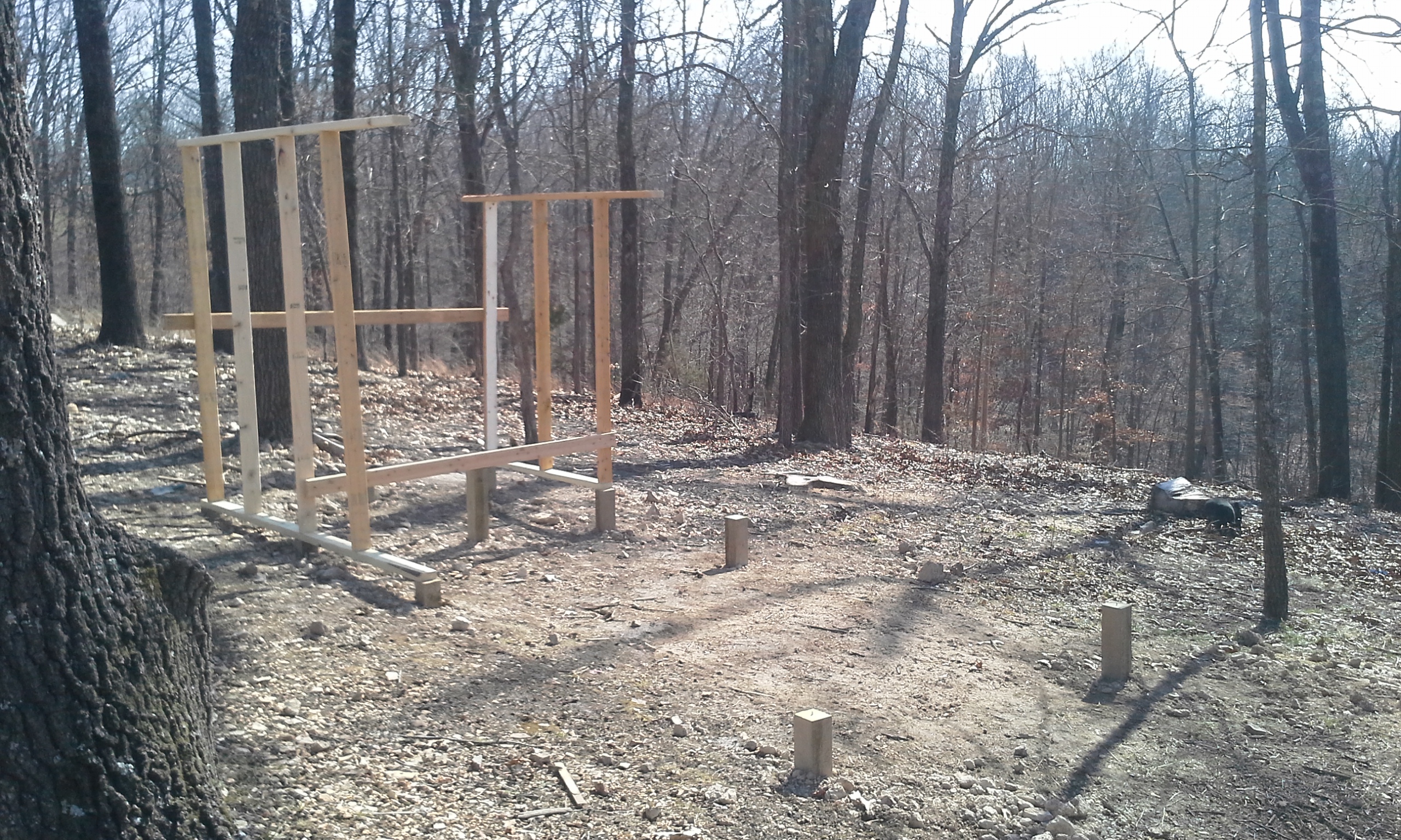 We had a bad storm, and this fell down. Had to rebuild it.