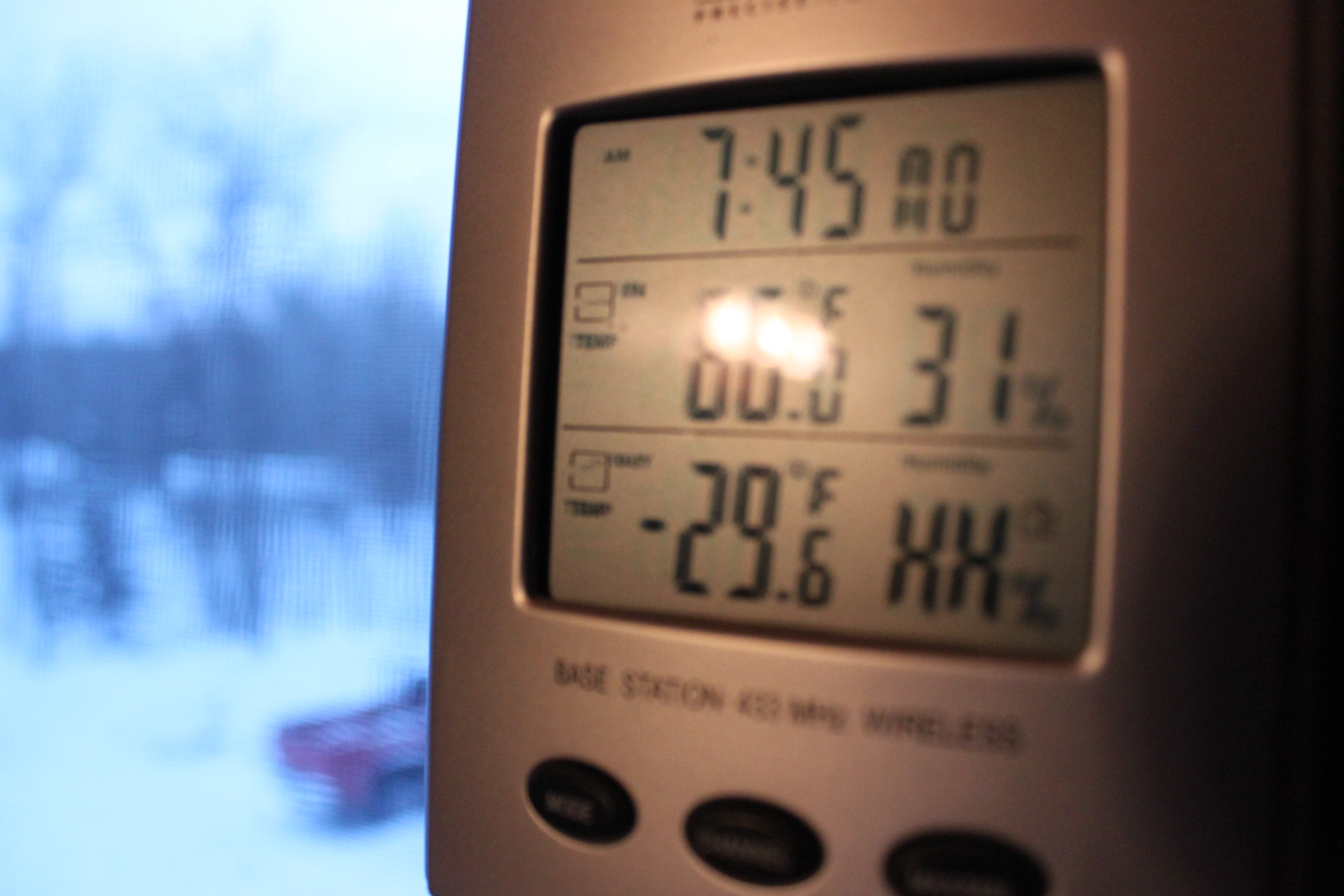 When I read suggestions about whether to heat a coop or not, I think about mornings like this, and take assurance that the well-meaning folks in the 'no-heat' camp don't have to consider the harsh and deadly reality of 29 below zero. Heat on.