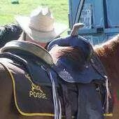 When i rode with the Harrison County Texas Sheriff's Posse.