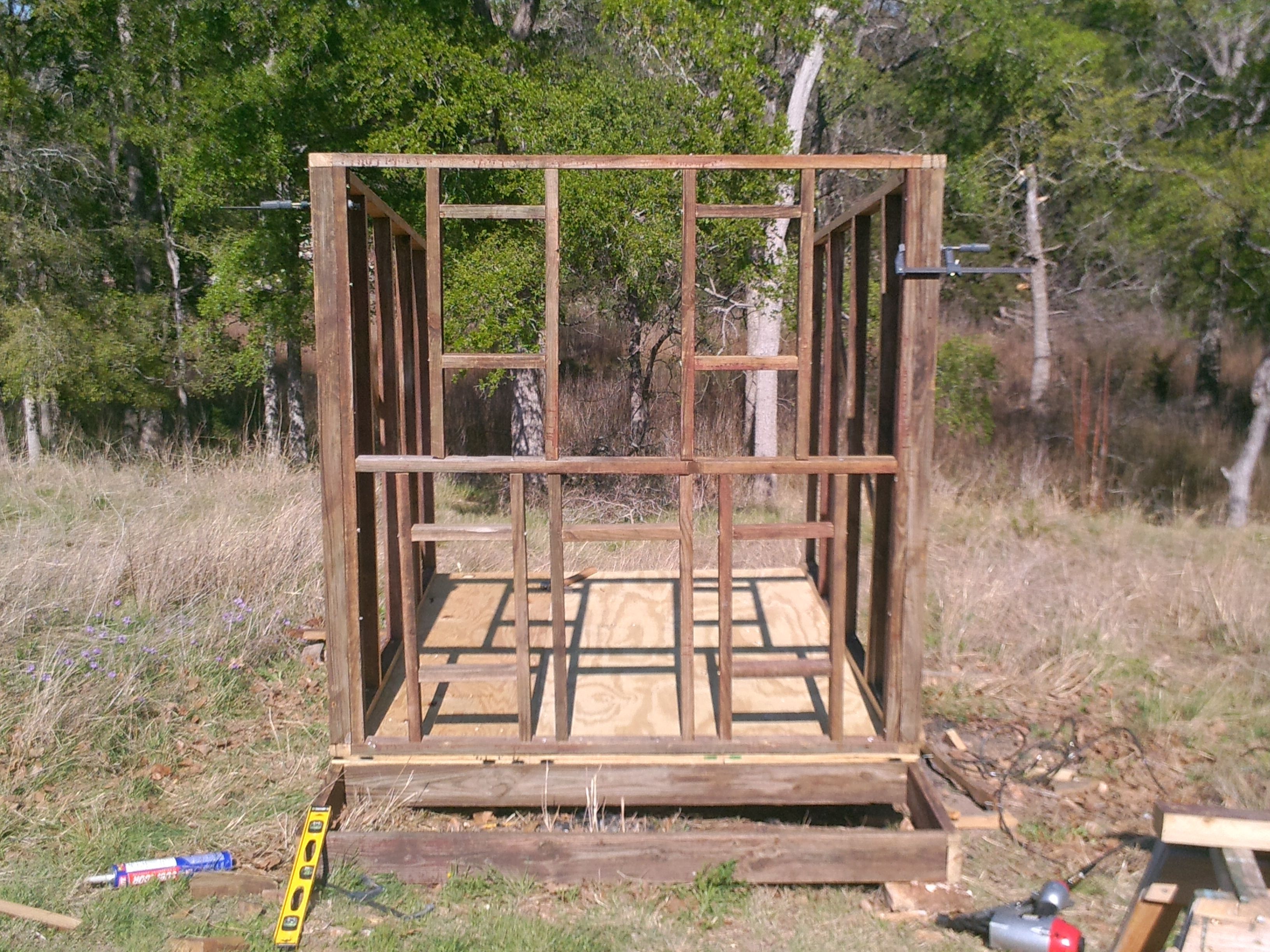 Windows and doors planned and placed.