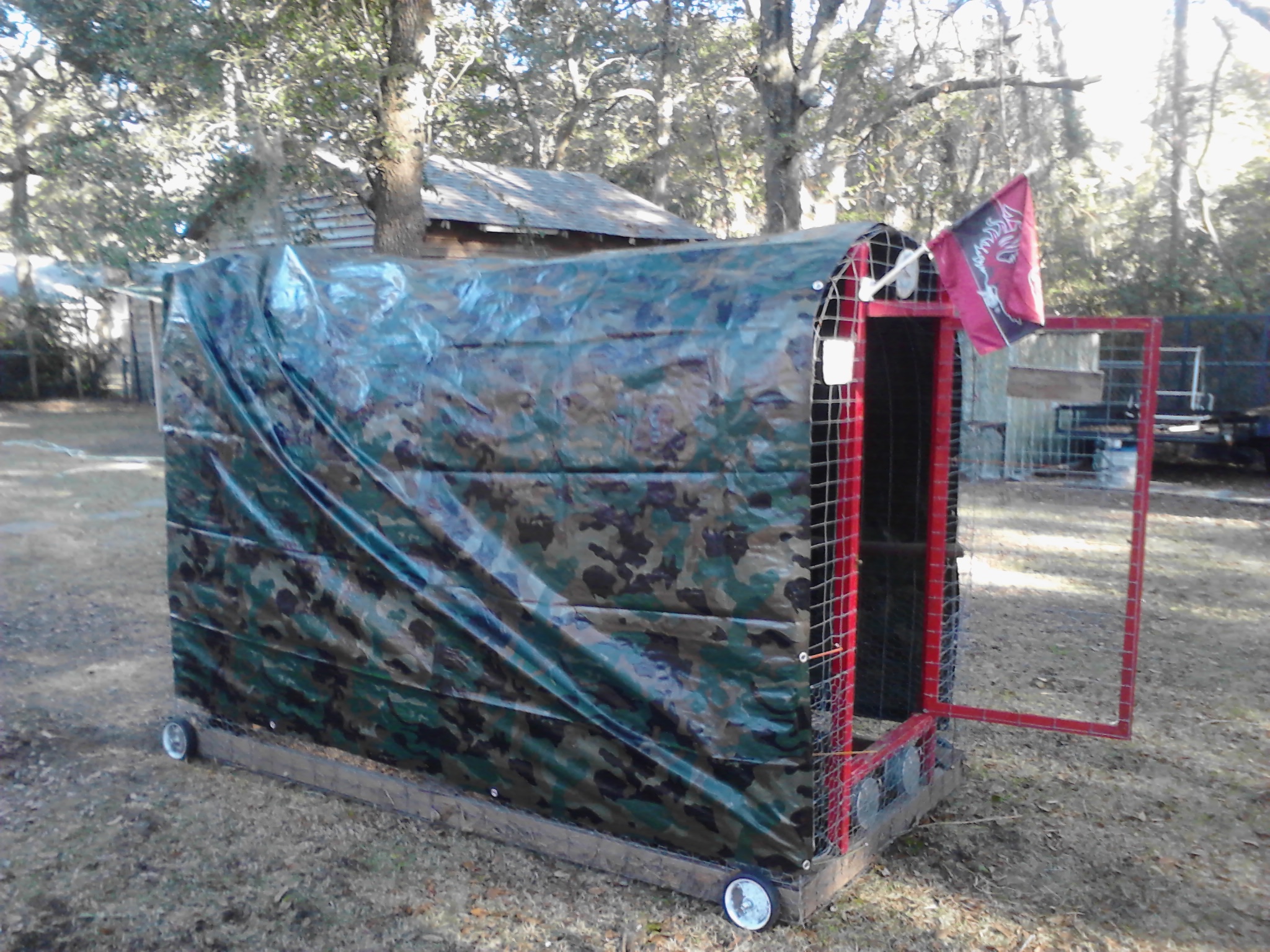 Winterized the coop.