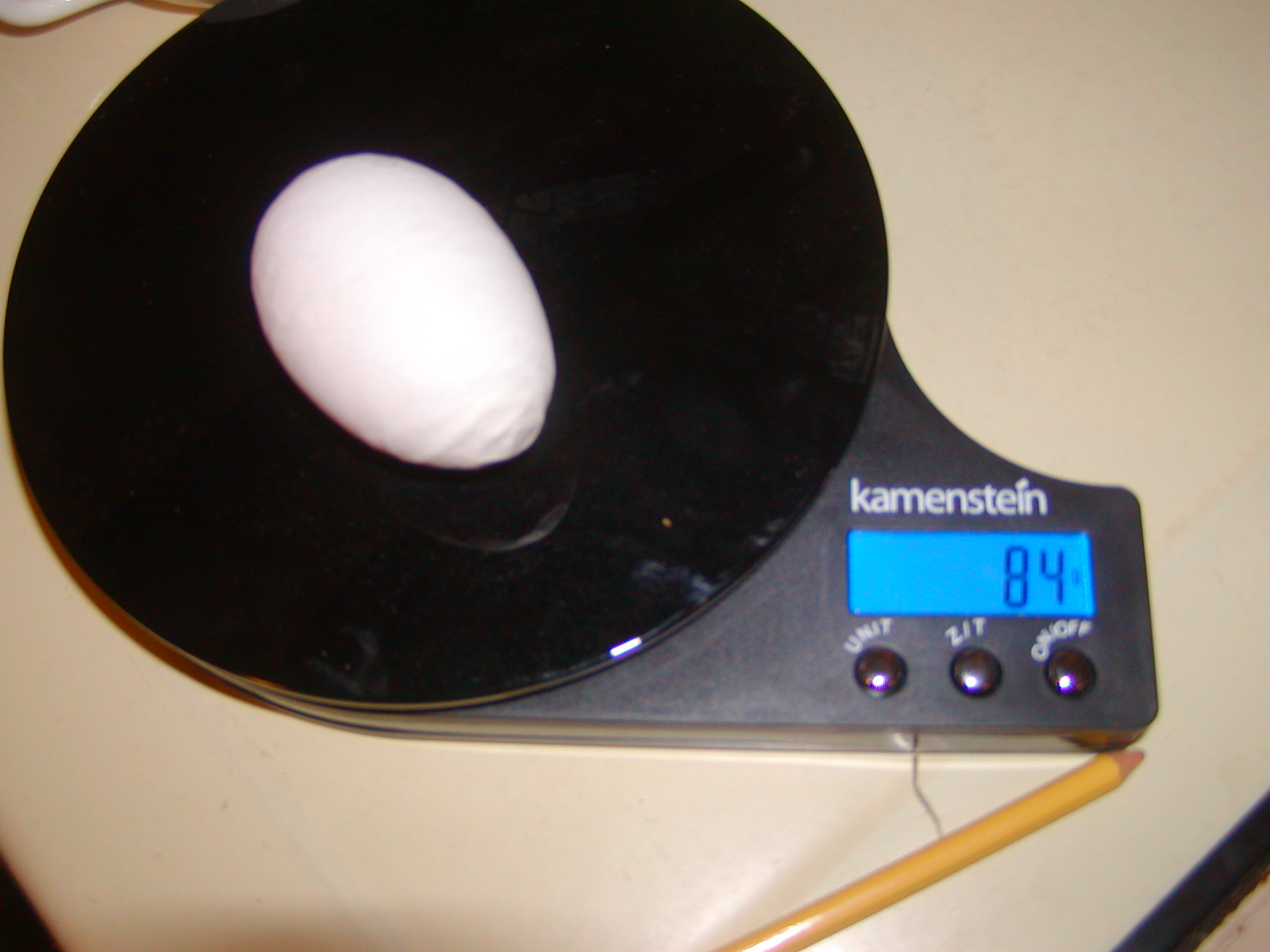 Yue's odd texture egg 84 grams - 8 Jan 2013