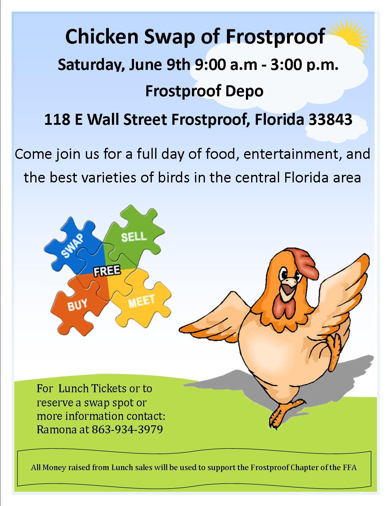 Chicken Swap of Frostproof (Florida) BackYard Chickens