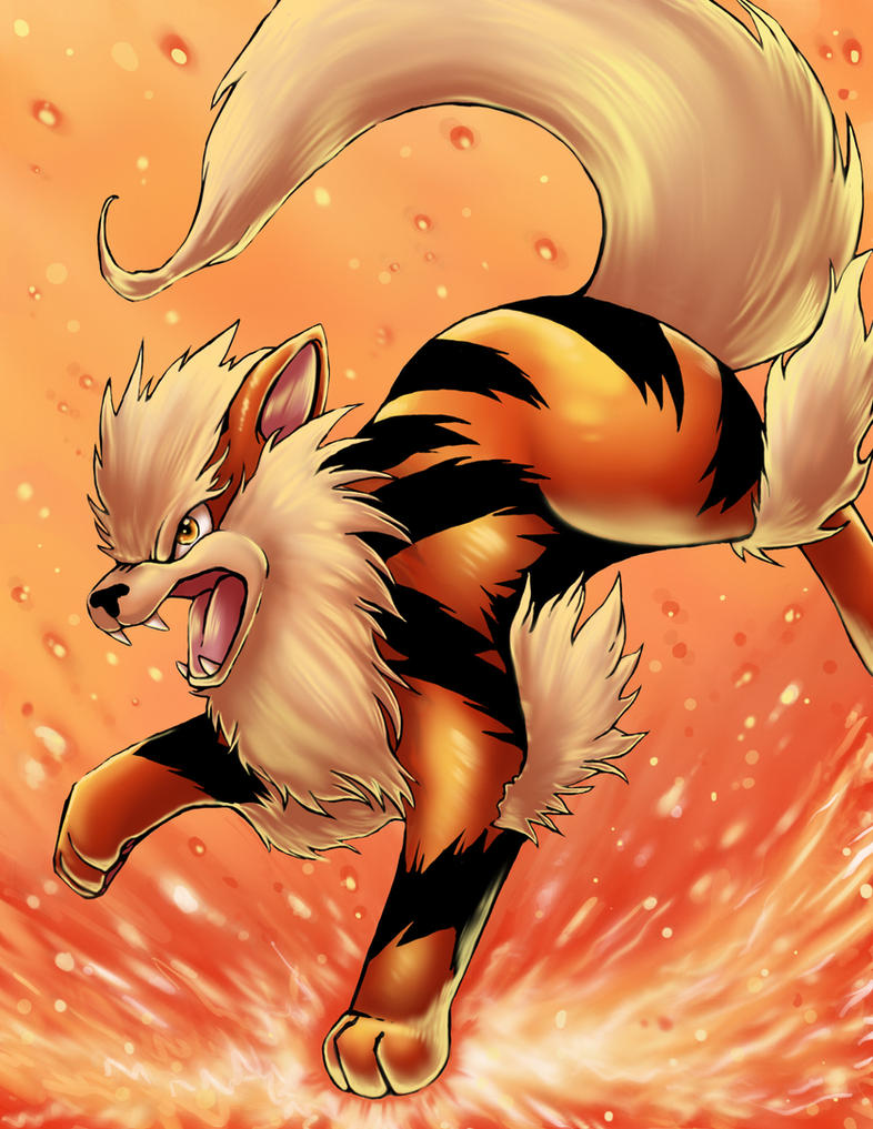 Arcanine_uses_blastburn_by_Michelle4645.jpg