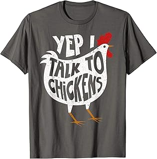 Yep I Talk To Chickens Shirt | Cute Chicken Buffs Tee Gift