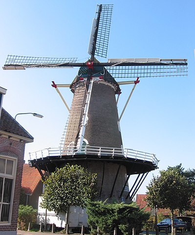 399px-Molen_Wageningen_de_Vlijt_Windmill.jpg