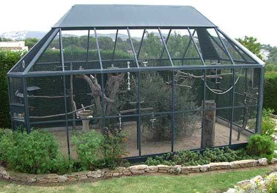 Large Outdoor Canary Aviaries Large Outdoor Bird Aviaries | Aviary ...