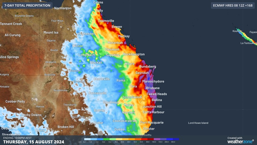 Qld, NSW to cop a soaking