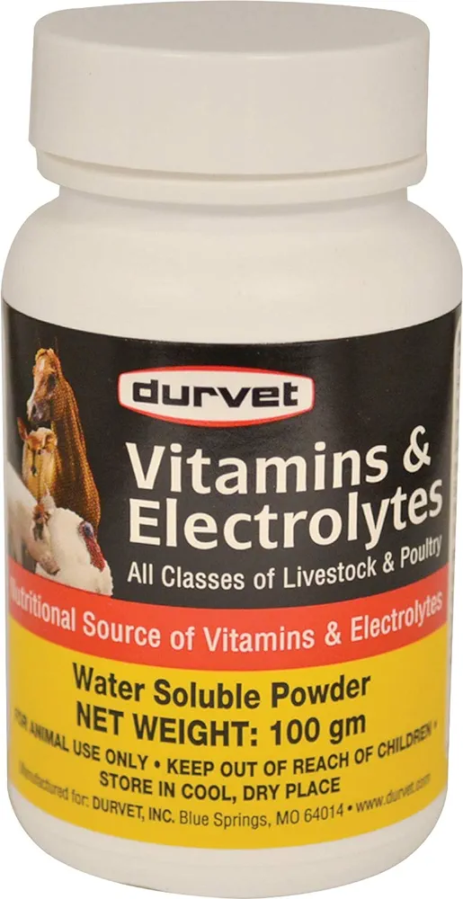 Durvet Healthy Flock Poultry Vitamins 100gm (.220lb)