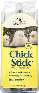 Manna Pro Chick Supplies Treat | Chick Brooder Chick Stick | Chicken Coop Accessories | Chick Starter Kit | 15 oz