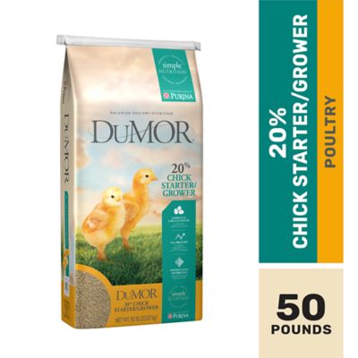 DuMOR Chick Starter/Grower 20% Feed, 3006317-306 at Tractor Supply Co.