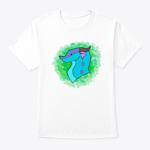 A Rainwing Dragon White T-Shirt Front